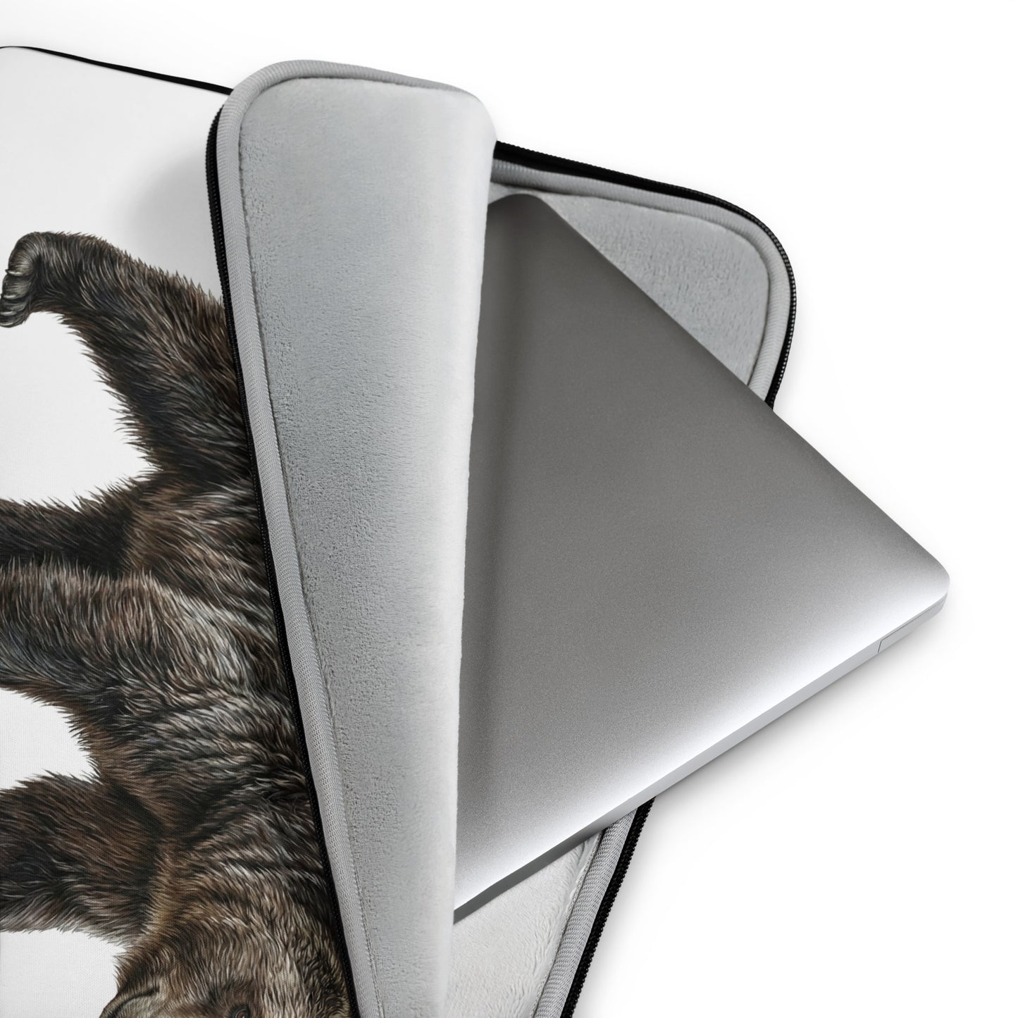 Grizzly Bear Laptop Sleeve