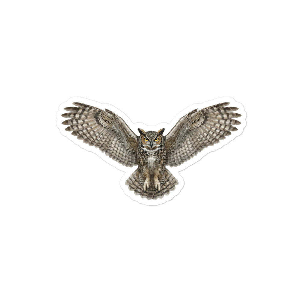 Great Horned Owl Stickers