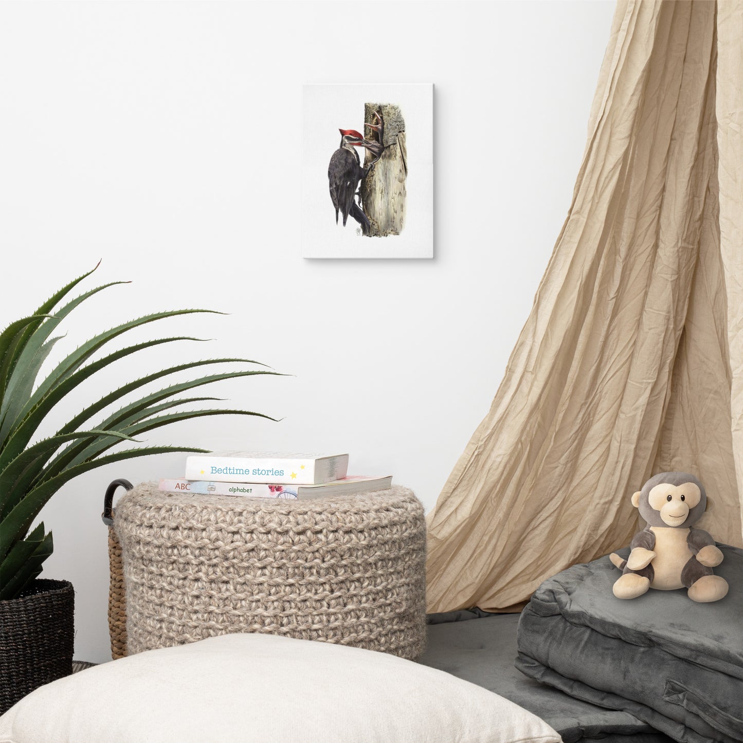 The Hungry Hour on Canvas