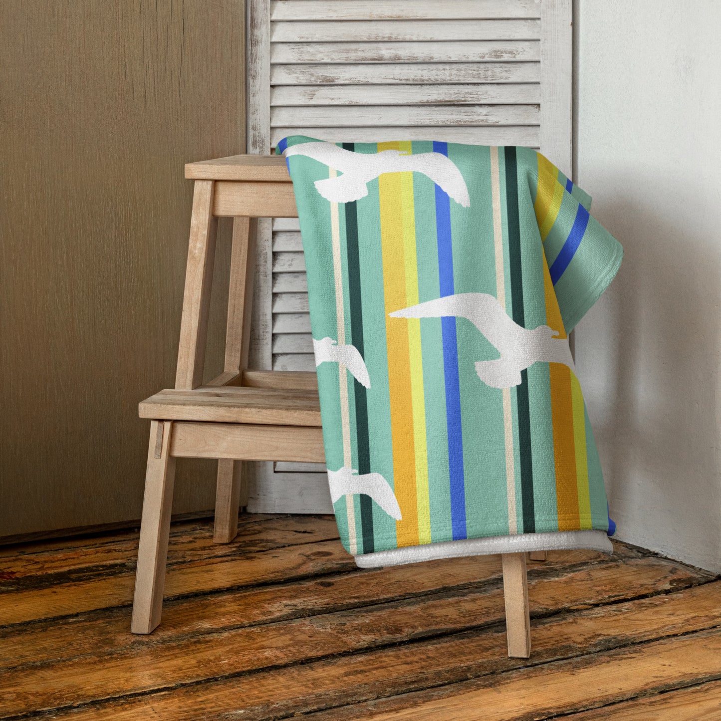 Petals & Paws Cove Beach Towel