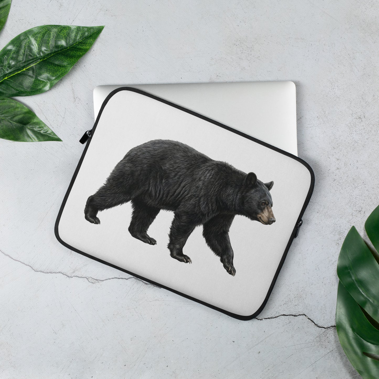 Black Bear Laptop Sleeve