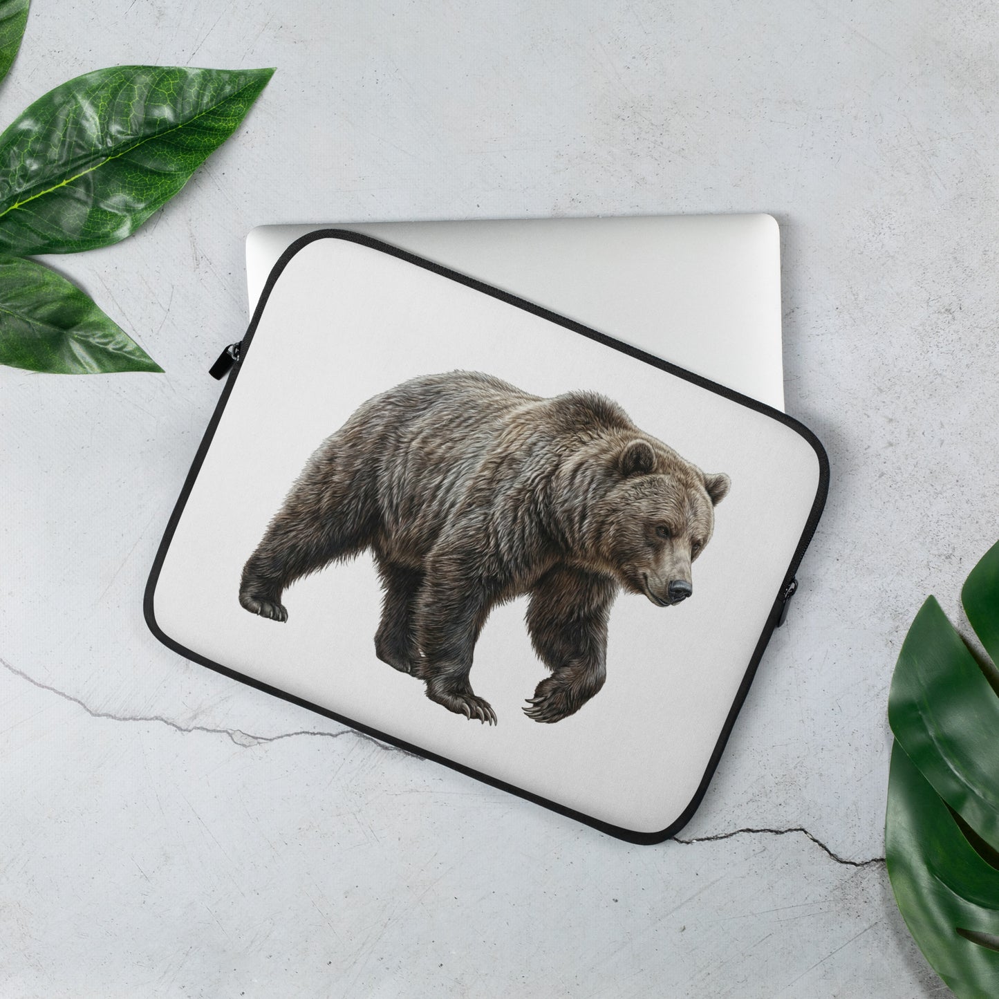 Grizzly Bear Laptop Sleeve